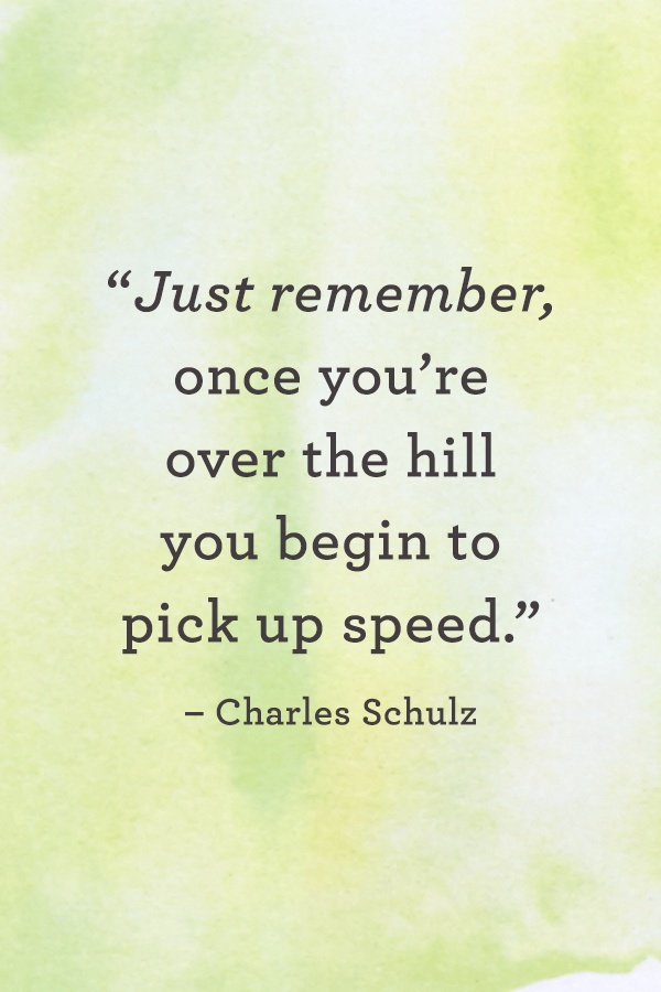 Charles Schulz funny age quotes at send flowers com